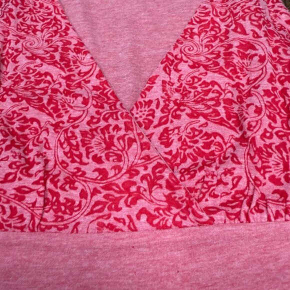 Women's‎ ATHLETA Las Palmas Pink Printed Jersey Dress- Size Small - Picture 3 of 8